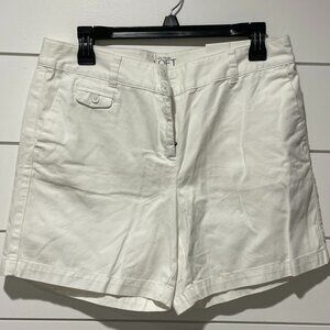 Ann Taylor Loft White Shorts